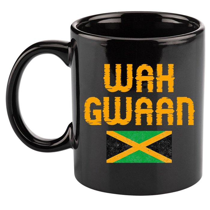 Wah Gwaan Jamaica 11oz C Handle Ceramic Mug