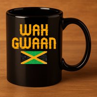 Wah Gwaan Jamaica 11oz C Handle Ceramic Mug