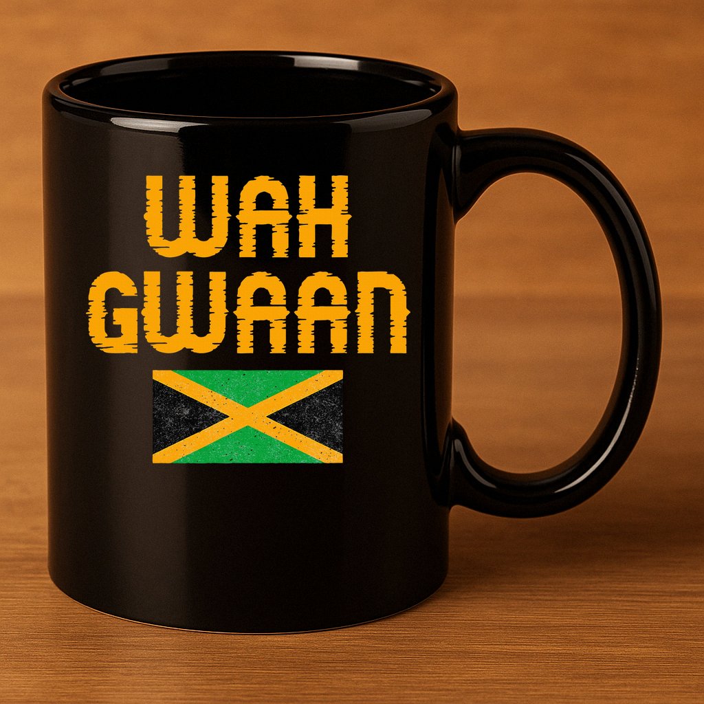 Wah Gwaan Jamaica 11oz C Handle Ceramic Mug