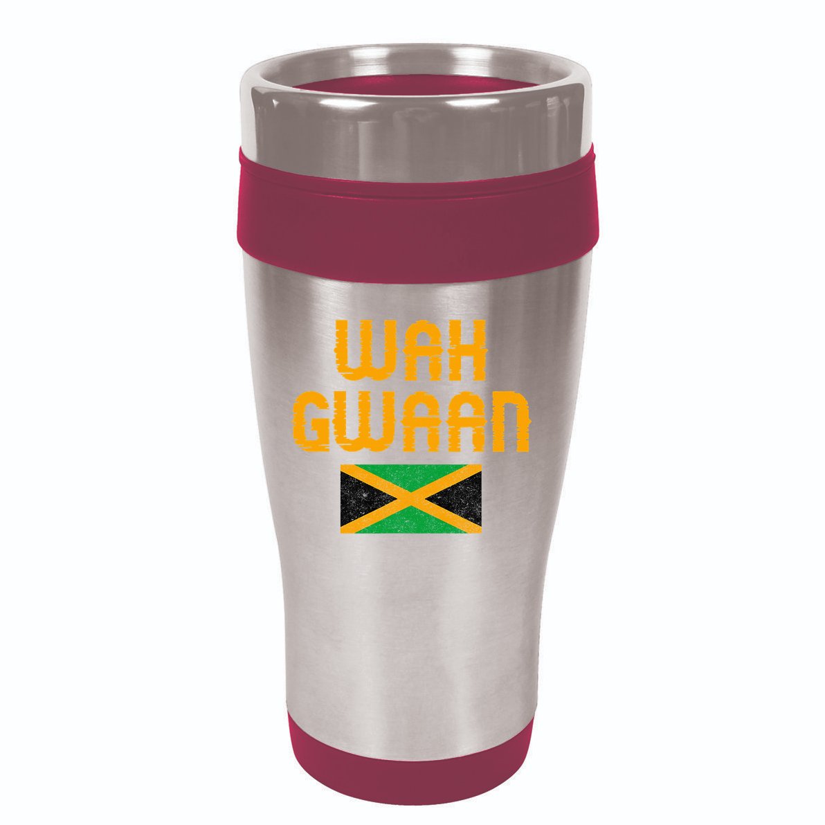 Wah Gwaan Jamaica 16oz Travel Tumbler