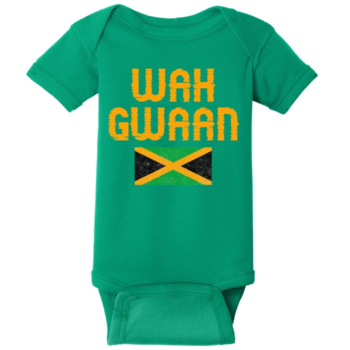 Wah Gwaan Jamaica Baby Bodysuit