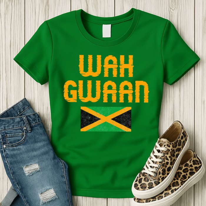 Wah Gwaan Jamaica Womens T-Shirt
