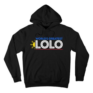 World's Greatest Lolo Filipino Grandpa Pinoy Father's Day Hoodie