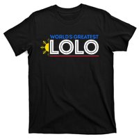 World's Greatest Lolo Filipino Grandpa Pinoy Father's Day T-Shirt