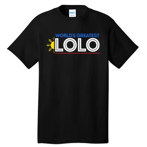 World's Greatest Lolo Filipino Grandpa Pinoy Father's Day Tall T-Shirt