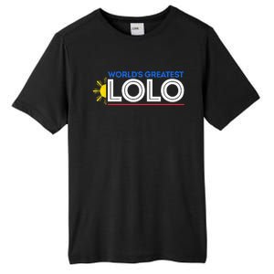 World's Greatest Lolo Filipino Grandpa Pinoy Father's Day Tall Fusion ChromaSoft Performance T-Shirt