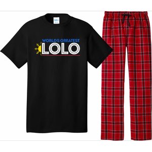 World's Greatest Lolo Filipino Grandpa Pinoy Father's Day Pajama Set