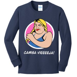 Wendy Guevara Las Perdidas Funny Spanish Latina Kids Long Sleeve Shirt