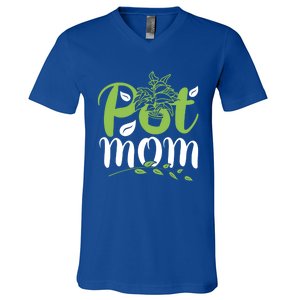 Wo Garden Lover Plant Collector Gardening Pot Mom Gift V-Neck T-Shirt