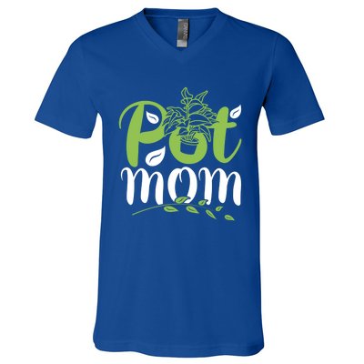 Wo Garden Lover Plant Collector Gardening Pot Mom Gift V-Neck T-Shirt