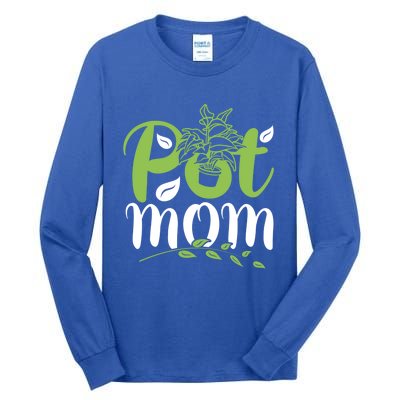 Wo Garden Lover Plant Collector Gardening Pot Mom Gift Tall Long Sleeve T-Shirt