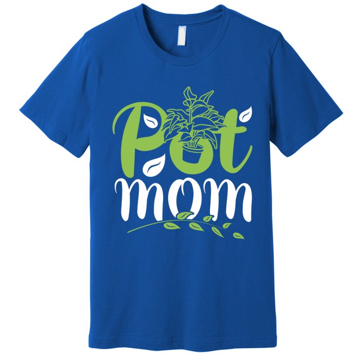 Wo Garden Lover Plant Collector Gardening Pot Mom Gift Premium T-Shirt