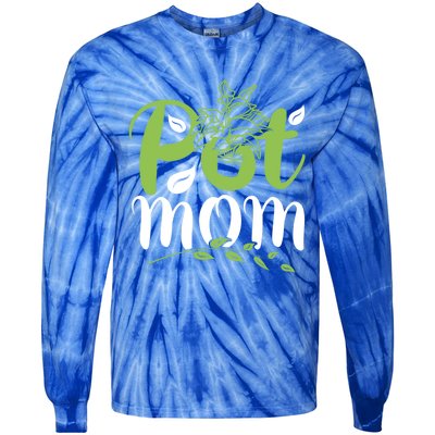 Wo Garden Lover Plant Collector Gardening Pot Mom Gift Tie-Dye Long Sleeve Shirt