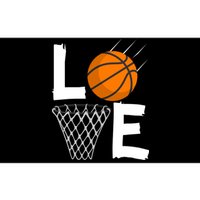 Wo Girls Love Basketball Hoodie | BBall Hoodie for Girls Bumper Sticker