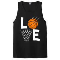 Wo Girls Love Basketball Hoodie | BBall Hoodie for Girls PosiCharge Competitor Tank