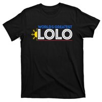 WorldS Greatest Lolo Filipino Grandpa Pinoy T-Shirt