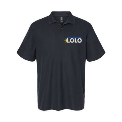 WorldS Greatest Lolo Filipino Grandpa Pinoy Softstyle Adult Sport Polo