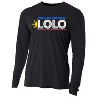 WorldS Greatest Lolo Filipino Grandpa Pinoy Cooling Performance Long Sleeve Crew