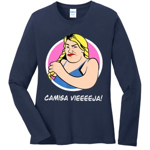 Wendy Guevara Las Perdidas Funny Spanish Latina Ladies Long Sleeve Shirt