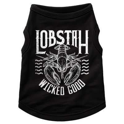 Wicked Good Lobstah Funny Maine Boston Cape Cod Lobster Doggie Tank