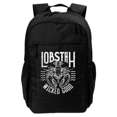Wicked Good Lobstah Funny Maine Boston Cape Cod Lobster Backpack
