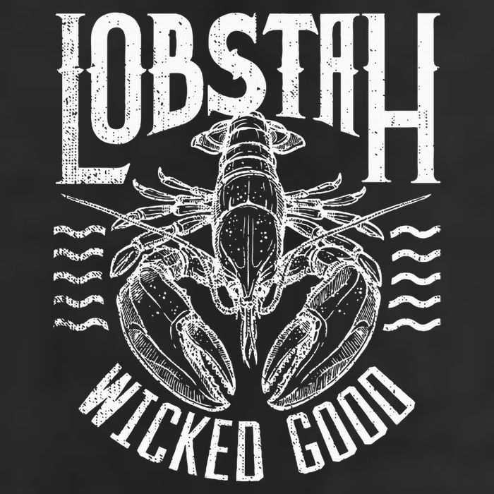Wicked Good Lobstah Funny Maine Boston Cape Cod Lobster Adult Drive Performance Visor