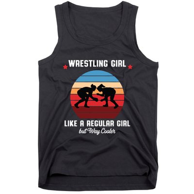Wrestling Girl Like A Regular Girl But Cooler Tank Top