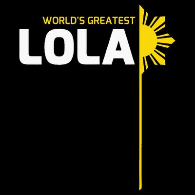 WorldS Greatest Lola Filipino Grandma Philippines Heritage T-Shirt