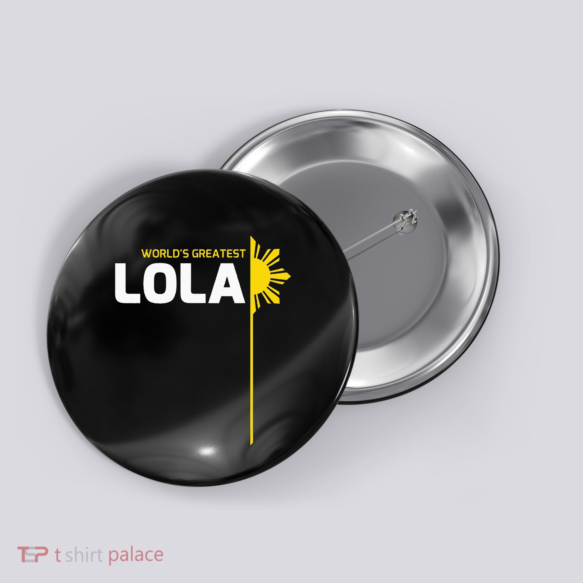 WorldS Greatest Lola Filipino Grandma Philippines Heritage Button