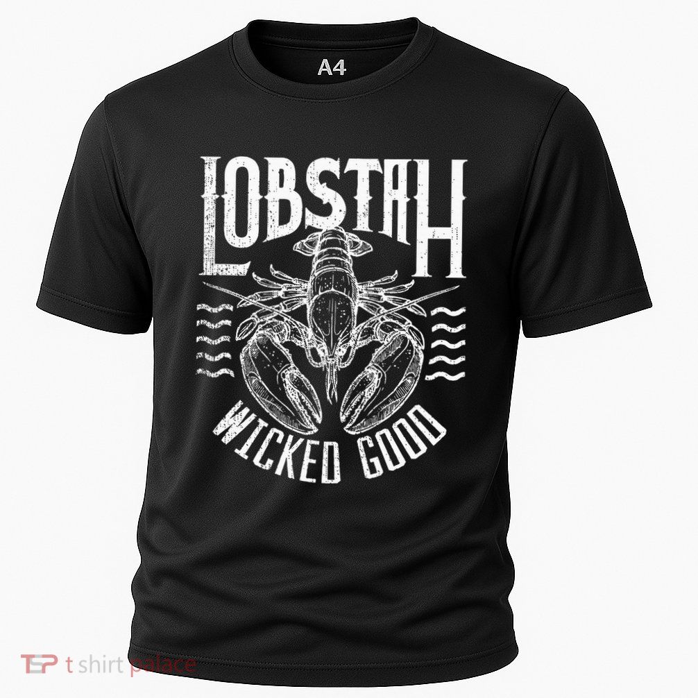 Wicked Good Lobstah Funny Maine Boston Performance Shirt