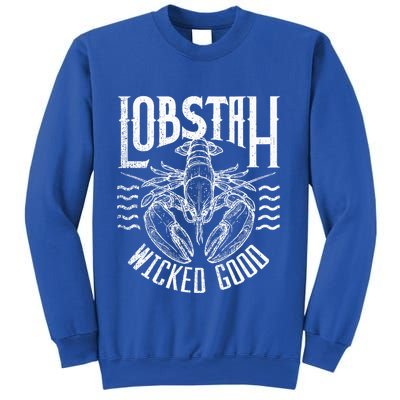 Wicked Good Lobstah Funny Maine Boston Sweatshirt