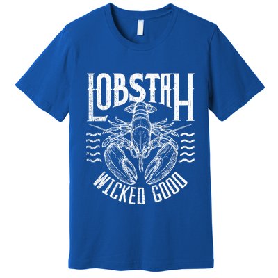 Wicked Good Lobstah Funny Maine Boston Premium T-Shirt