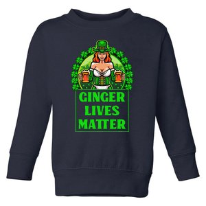 Women's Ginger Lives Matter St Patrick's Day Toddler Sweatshirt