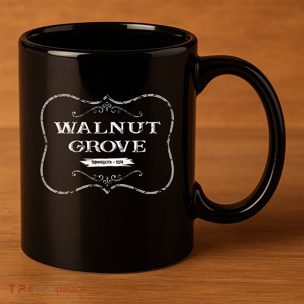 Walnut Grove Minnesota Mn 1874 11oz C Handle Ceramic Mug