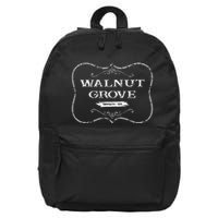 Walnut Grove Minnesota Mn 1874 16 in Basic Backpack