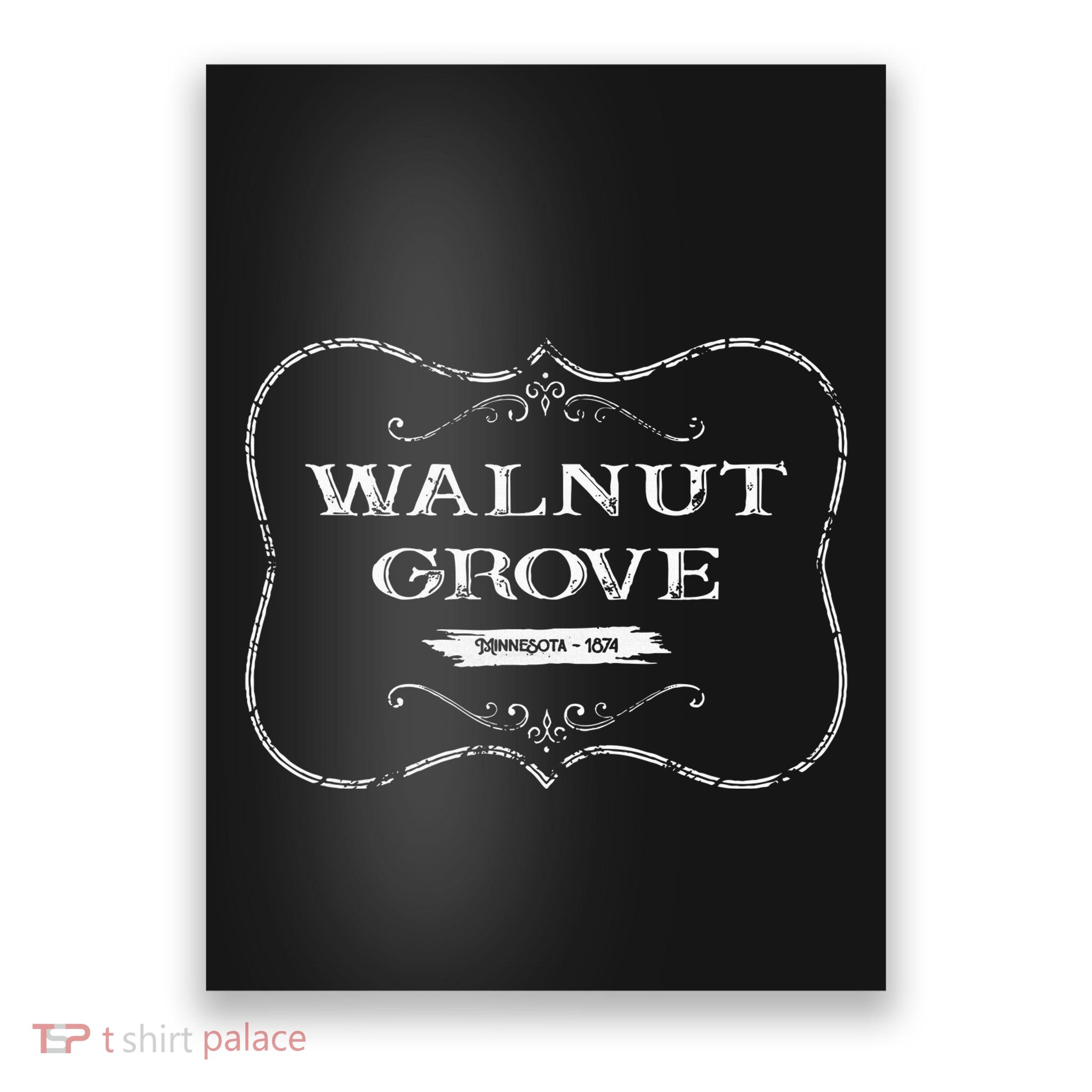 Walnut Grove Minnesota Mn 1874 Poster