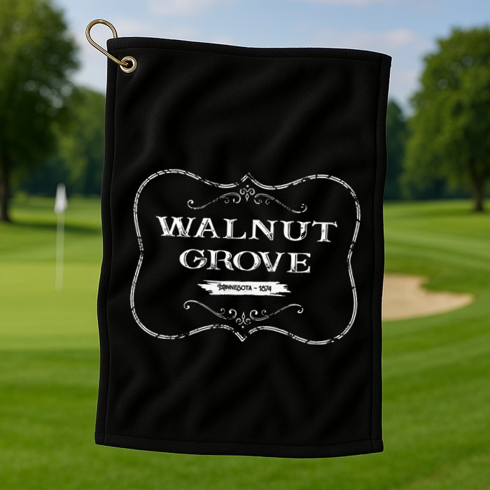 Walnut Grove Minnesota Mn 1874 Golf Towel