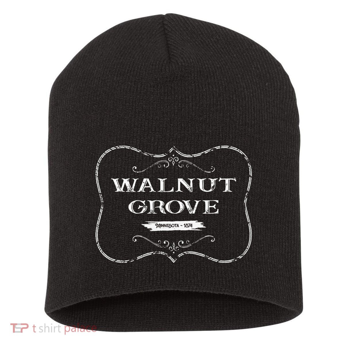 Walnut Grove Minnesota Mn 1874 Short Acrylic Beanie