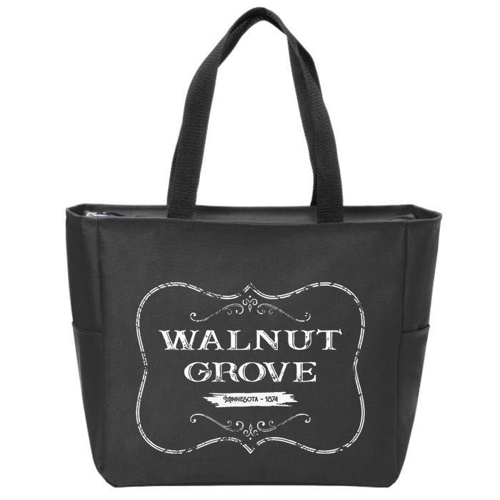 Walnut Grove Minnesota Mn 1874 Zip Tote Bag