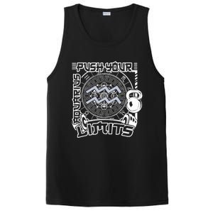 Workout Gym Motivation Aquarius Zodiac Funny Gift PosiCharge Competitor Tank