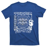 Workout Gym Motivation Aquarius Zodiac Funny Gift T-Shirt