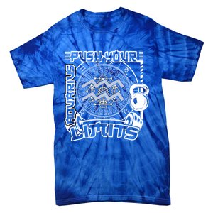 Workout Gym Motivation Aquarius Zodiac Funny Gift Tie-Dye T-Shirt