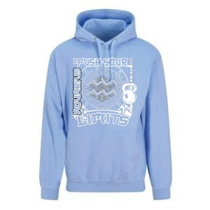 Workout Gym Motivation Aquarius Zodiac Funny Gift Unisex Surf Hoodie