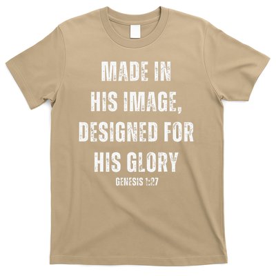 When God Made Me Religious Quote Bible Verse T-Shirt