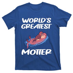 Worlds Greatest Motter Mothers Day Animal Pun Mom Mama Momma Gift T-Shirt