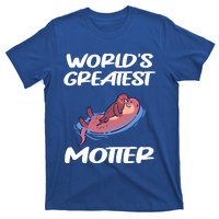 Worlds Greatest Motter Mothers Day Animal Pun Mom Mama Momma Gift T-Shirt