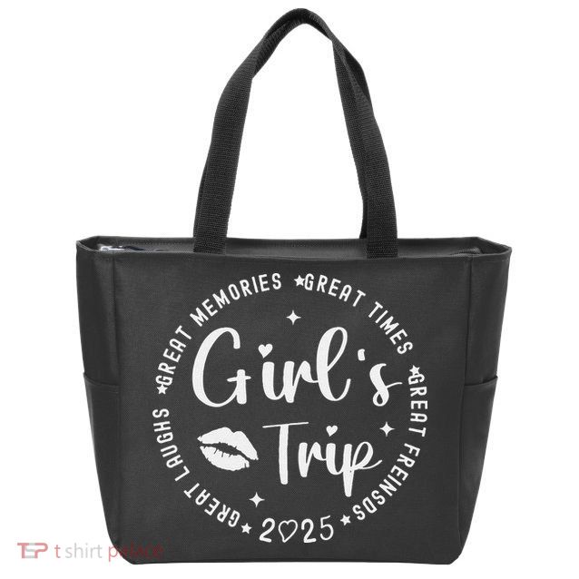 Weekend Great Memories Women Trip 2025 Zip Tote Bag