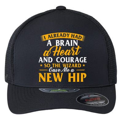 Wizard Gave Me A New Hip Hip Replacement Surgery Recovery Flexfit Unipanel Trucker Cap