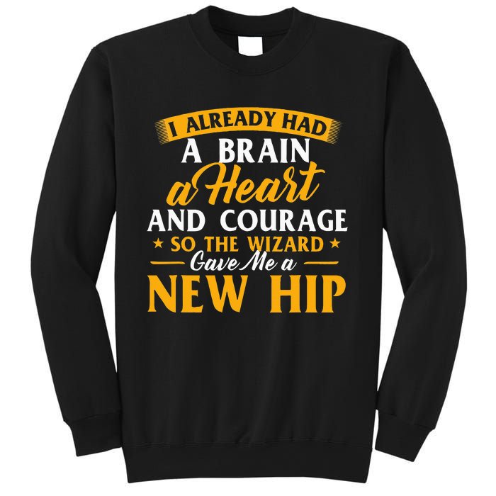 Wizard Gave Me A New Hip Hip Replacement Surgery Recovery Sweatshirt