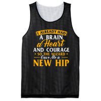 Wizard Gave Me A New Hip Hip Replacement Surgery Recovery Mesh Reversible Basketball Jersey Tank